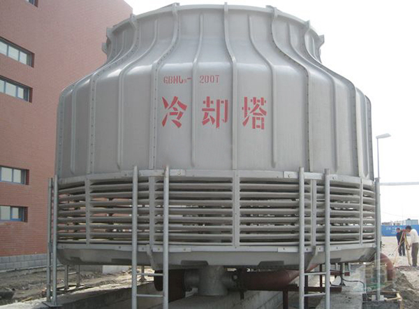 圓形冷卻塔清洗流程：殺菌滅藻、清洗、除泥除垢等