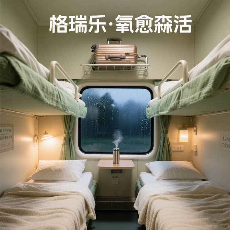 格瑞樂(lè)?氧愈森活 - 臥鋪車廂空氣凈化解決方案：讓每一段旅程都安睡在森林般的清新里
